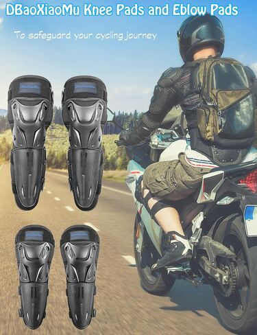 Kids Knee Shin Guard with Elbow Pads for Cycling Motorcycle ATV, Outdoor Sports Protective Gear Suitable for Motocross Skateboarding Skating e-Bike Dirt Bike in Saudi Arabia