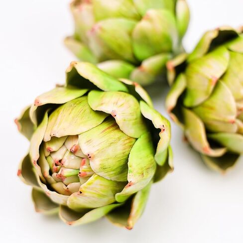 Large Artificial Artichoke Fake Vegetables and Fruits for Home Decoration (3Pcs Yellow) in Saudi Arabia