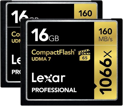 Lexar Professional 1066x 16GB VPG-65 CompactFlash card in Saudi Arabia