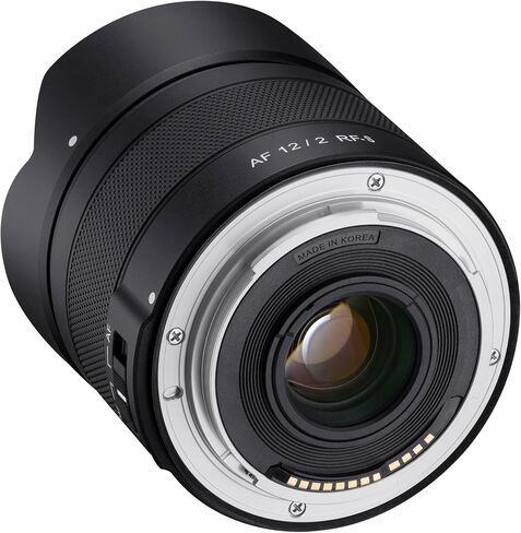 Samyang AF 12mm f/2.0 Auto Focus APS-C Compact Ultra Wide Angle Lens for Fujifilm X (SYIO12AF-FX),Black in Saudi Arabia