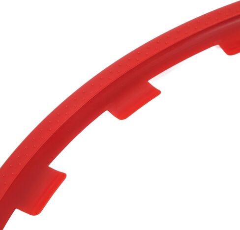 FOSA 4Pcs Wheel Rim Ring, Stylish Sturdy Wheel Edges Trim Protector Ring for 19 Inch Wheels, Replacement for Cars and Trucks (Red) in Kuwait