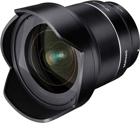 Samyang SYIO14b-E 14mm F2.8 كامل الإطار عدسة التركيز التلقائي لسوني E-Mount، أسود in Kuwait