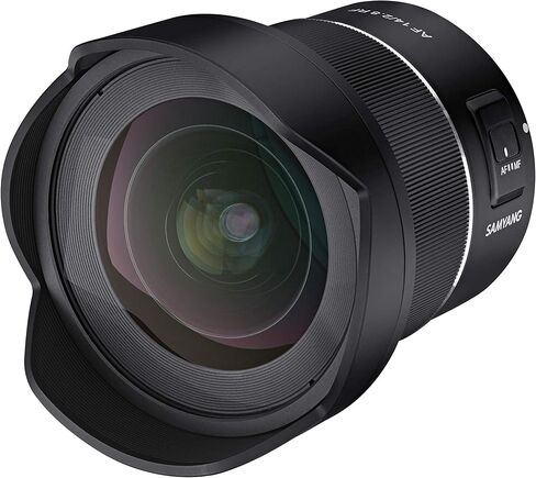 Samyang SYIO14b-E 14mm F2.8 كامل الإطار عدسة التركيز التلقائي لسوني E-Mount، أسود in Kuwait