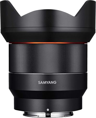 Samyang SYIO14AF-E 14mm F2.8 Full Frame Auto Focus Lens for Sony E-Mount, Black in Saudi Arabia