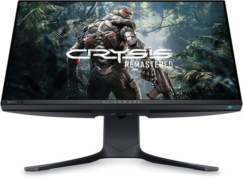 Alienware 360Hz Gaming Monitor 24.5 Inch FHD (Full HD 1920 x 1080p), NVIDIA G-SYNC Certified, 100mm x 100mm VESA Mounting Support, Dark Side of The Moon - AW2521H in Kuwait