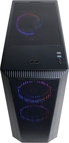 كمبيوتر جيمر ماستر للالعاب، ايه ام دي رايزن 5 5600G 3.9 جيجاهيرتز، جيفورس RTX 3050 8 جيجا، 16 جيجا DDR4، 500 جيجا NVMe PCIe SSD, 2 تيرا HDD واي فاي و ويندوز 11 هوم (GMA890AV2)، اسود in Kuwait