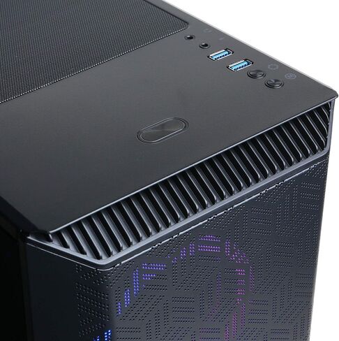 كمبيوتر جيمر ماستر للالعاب، ايه ام دي رايزن 5 5600G 3.9 جيجاهيرتز، جيفورس RTX 3050 8 جيجا، 16 جيجا DDR4، 500 جيجا NVMe PCIe SSD, 2 تيرا HDD واي فاي و ويندوز 11 هوم (GMA890AV2)، اسود in Kuwait
