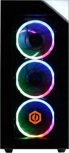 CYBERRPOWERPC Gamer Master Gaming PC, AMD Ryzen 3 3100 3.6GHz, GeForce GT 1030 2GB, 8GB DDR4, 240GB SSD, 2TB HDD, WiFi Ready & Win 10 Home (GMA888A6), White in Kuwait