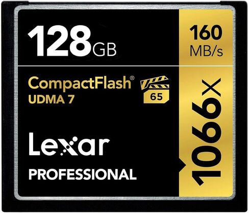 Lexar Professional 1066x 64GB (2-Pack) CompactFlash Card, Up to 160MB/s Read, for Professional Photographer, Videographer, Enthusiast (LCF64GCRBNA10662) in Saudi Arabia