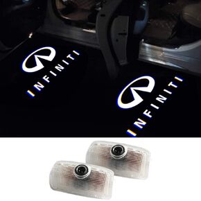 Car Door Light Logo for Infiniti - Ghost Shadow Laser Car Courtesy Step Lights Q50 Q60 Q70 QX50 QX70 QX80 FX G M EX Series Accessories in Saudi Arabia