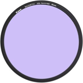Kase Wolverine 82mm Neutral Night Magnetic Shockproof Tempered Optical Glass Broadband Filter Incl Adapter Light Pollution 82