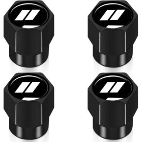 4Pcs 4x4 Tire Valve Stem Caps Explosion Valve Cover Aluminum Alloy Compatible with Truck SUV Car Accessories