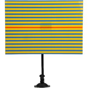 KIMISS Paintless Dent Repair Tool, Paintless Dent Repair Removal Tool Checking Reflector Line Board Yellow and Blue Color