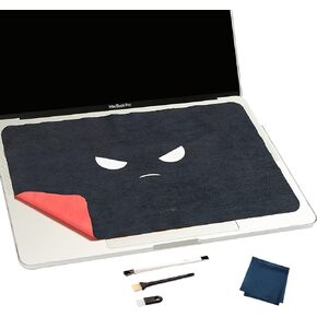 2 Pack Reversible 13" Microfiber Laptop Keyboard Cover Cloth for MacBook 13’’,Microfiber Liner Cleaning Cloth for MacBook (13'' MacBook)