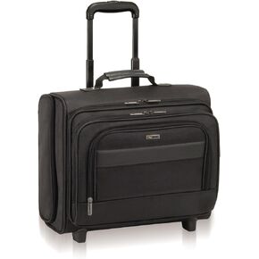 Solo New York 15.6-Inch Laptop Rolling Overnighter Case, Removable Sleeve, Black, B64