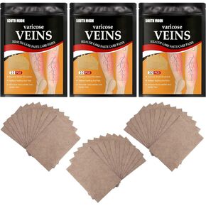 36PCS Varicose Veins Patch - Natural Relief Treatment for Legs, Spider Varicose Vein, Strengthen Capillary Health and Improve Blood Circulation