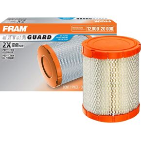 FRAM Extra Guard CA11048 Replacement Engine Air Filter for Select Dodge Caliber and Jeep Compass and Patriot Models, Provides Up to 12 Months or 12,000 Miles Filter Protection