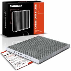 A-Premium Cabin Air Filter with Activated Carbon Compatible with Nissan & Infiniti Models - Altima 2013-2018, Murano 2015-2023, Pathfinder 2013-2020, Maxima 2016-2023, QX60 2014-2020, JX35 2013