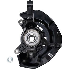 TRQ Complete Wheel Hub Bearing & Steering Knuckle Assembly RH for Toyota Sienna FWD
