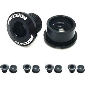 Single Chainring Bolts Aluminum Alloy M8 Crankset Single Chainwheel Bolts & Nuts Disc Screws of 5pcs in Kuwait