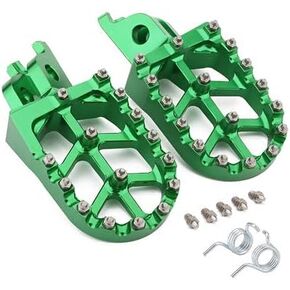 Motorcycle Foot Pegs Pedals Footrests For CR125R/250R, CRF150R/250R, CRF250L/300L, CRF250RALLY, CRF450R/450X, KX250F/450F And More Dirt Bikes, RED
