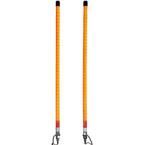 SaltDogg 1308124 24 Inch Illuminated Snow Plow Guides, Snow Plow Blade Markers for High Visibility