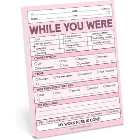 Knock Knock While You Were Nifty Note Pad in Kuwait