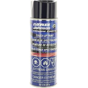 OEM BRP Johnson Evinrude E-TEC Dark Blue Spectracron Touch-Up Spray Paint