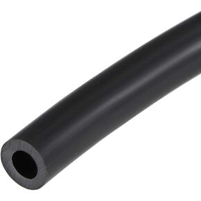 uxcell Lubricating Oil Hose, 2mm ID x 4mm OD 3.3ft Rubber Water Hose Tubing Black