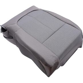 MOTOKU Grey Driver Side Bottom Replacement Cloth Seat Cover for Ford F150 2011-2014