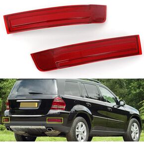 Door rear bumper reflector For Benz GL class (X164) 2006-2012 GL320 GL450 GL550 Replacement # 1648201174+1648201274 in Kuwait