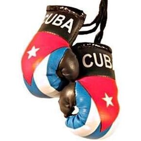 CUBA FLAG "MINI BOXING GLOVES" in Kuwait
