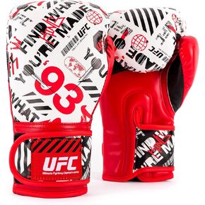 UFC Made Youth Boxing Gloves - Optimal Protection, Youth-Centric Fit, Durable Craftsmanship, MMA, Kickboxing, Muay Thai, Sparring, Heavy Bag Gloves, Mitts, Focus Pad, Workout, Kids