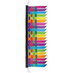 In the Breeze 4561 — 6-Foot Fiesta Weave Banner — Colorful and Fun Banner for Events, Business, Celebrations