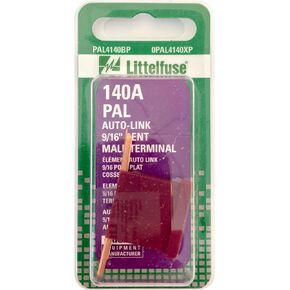 Littelfuse 0PAL4140XP PAL 13/16 Bent 32 Volt 140 Amp Carded Auto Link Fuse