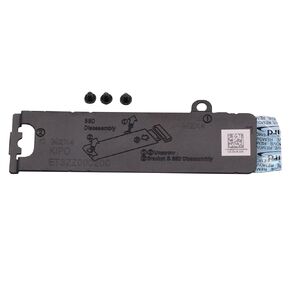 New M.2 2280 SSD Heatsink Thermal Shield Caddy Replacement for 6GFVV Dell G15 5530 5531 5535 G16 7630 7635 Solid State Drive M2 2280 SSD Bracket 06GFVV
