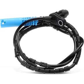 A-Premium Rear Left or Right ABS Wheel Speed Sensor - Compatible with BMW Models - E46 Series 325xi 2001-2005, 330xi 2001-2005, 2.5L 3.0L - Rear Driver or Passenger Side, Replaces 34526756383