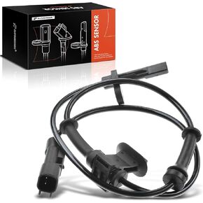A-Premium ABS Wheel Speed Sensor Compatible with Chevy Models - Camaro 2010 2011 2012 2013 2014 2015 - Front Driver or Passenger Side, Replace# 92199861