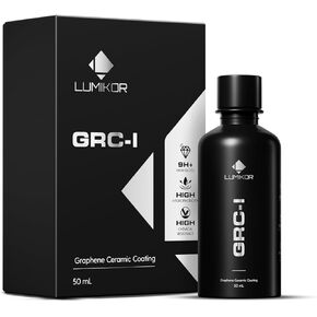 GRC-I Graphene Ceramic Coating (50mL) - 9H+ Scratch Resistance Graphene Ceramic Coating for Auto Detailing, Years of Surface Protection with Hydrophobic Crystal Gloss Shine