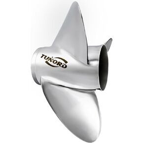 OEM Grade 3-Blades Stainless Steel Propeller for Boat Outboard Engines