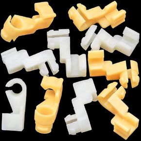 Rexka 5 Sets Door Handle Lock Rod Clips Kit for Toyota Lexus 69293-12050 69293-12060 Camry, Previa, T100, Tacoma ES250, ES300, IS300, LS430, RX300, SC430