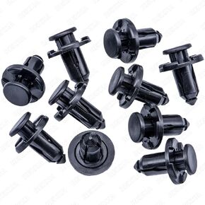 Rexka 30pcs 10mm Hole Bumper Engine Cover Fender & Grille Clips Compatible with Subaru 909140007 Baja Forester Impreza Legacy Outback Tribeca 2011-2000