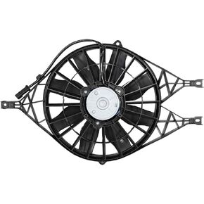 DNA Motoring OEM-RF-0078 CH3115119 Factory Style Radiator Cooling Fan Assembly Replacement,Black