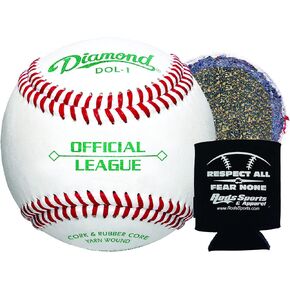Diamond Sports Baseballs Leather DOL-1 OL Official League (1 Dozen), 9 inch Baseball