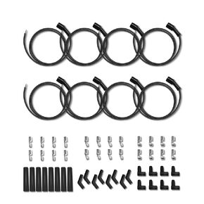 Universal Ls Spark Plug Wires Set, 5ft 8PCS Ls Coil Relocation Kit Compatible with LS1 LM7 LQ4 LQ9 LC9 LS6 LM4 LS2 LS3 LY6 LH8 LMG L99 in Saudi Arabia