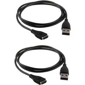 Compatible with Fitbit Surge Charger, Replacement Charging Cable Cord for Fitbit Surge (Pack of 2)