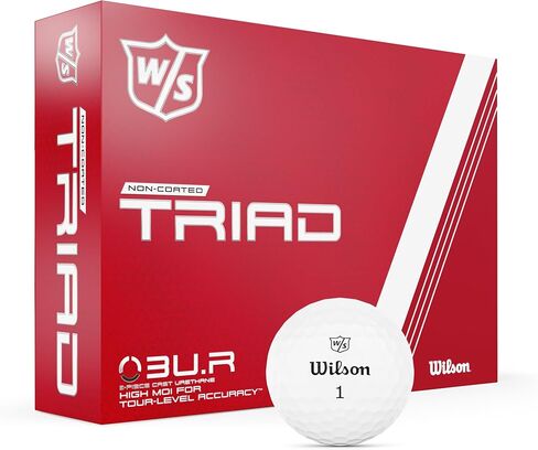 WILSON Staff Triad R Golf Balls - 12 Balls, White in Saudi Arabia