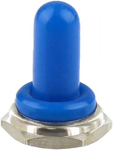ESUPPORT Red 12mm Rubber Rocker Toggle Switch Knob Hat Waterproof Boot Cover Cap Dustproof Oil Resistant Pack of 10 in Saudi Arabia
