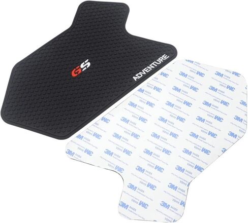 واقيات خزان الغاز للدراجات النارية لمغامرة R1200GS ADV R1250GS، ملصق خزان الوقود غير القابل للانزلاق، وسادة جر جانبية لخزان الوقود المقاوم للماء لمغامرة R1250GS ADV 2013-2021 (أسود) in Kuwait