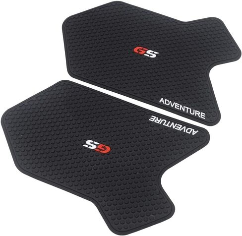 واقيات خزان الغاز للدراجات النارية لمغامرة R1200GS ADV R1250GS، ملصق خزان الوقود غير القابل للانزلاق، وسادة جر جانبية لخزان الوقود المقاوم للماء لمغامرة R1250GS ADV 2013-2021 (أسود) in Kuwait